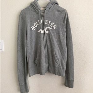 Hollister gray sweater