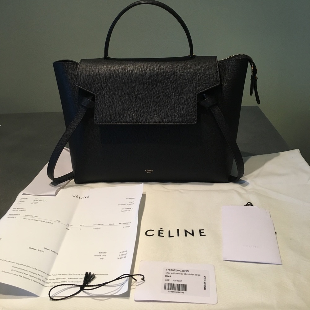 Céline Mini Belt Bag w/ removable shoulder strap