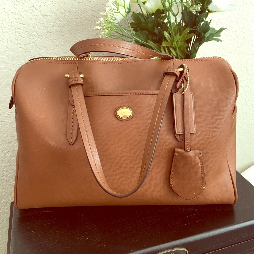 Coach Handbag w/Removable Long Strap