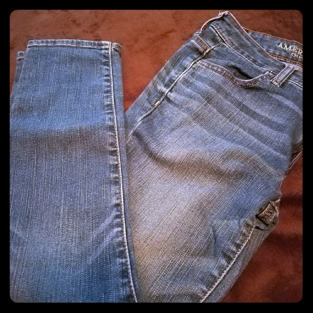 Hi-rise cropped jeggings Size 2