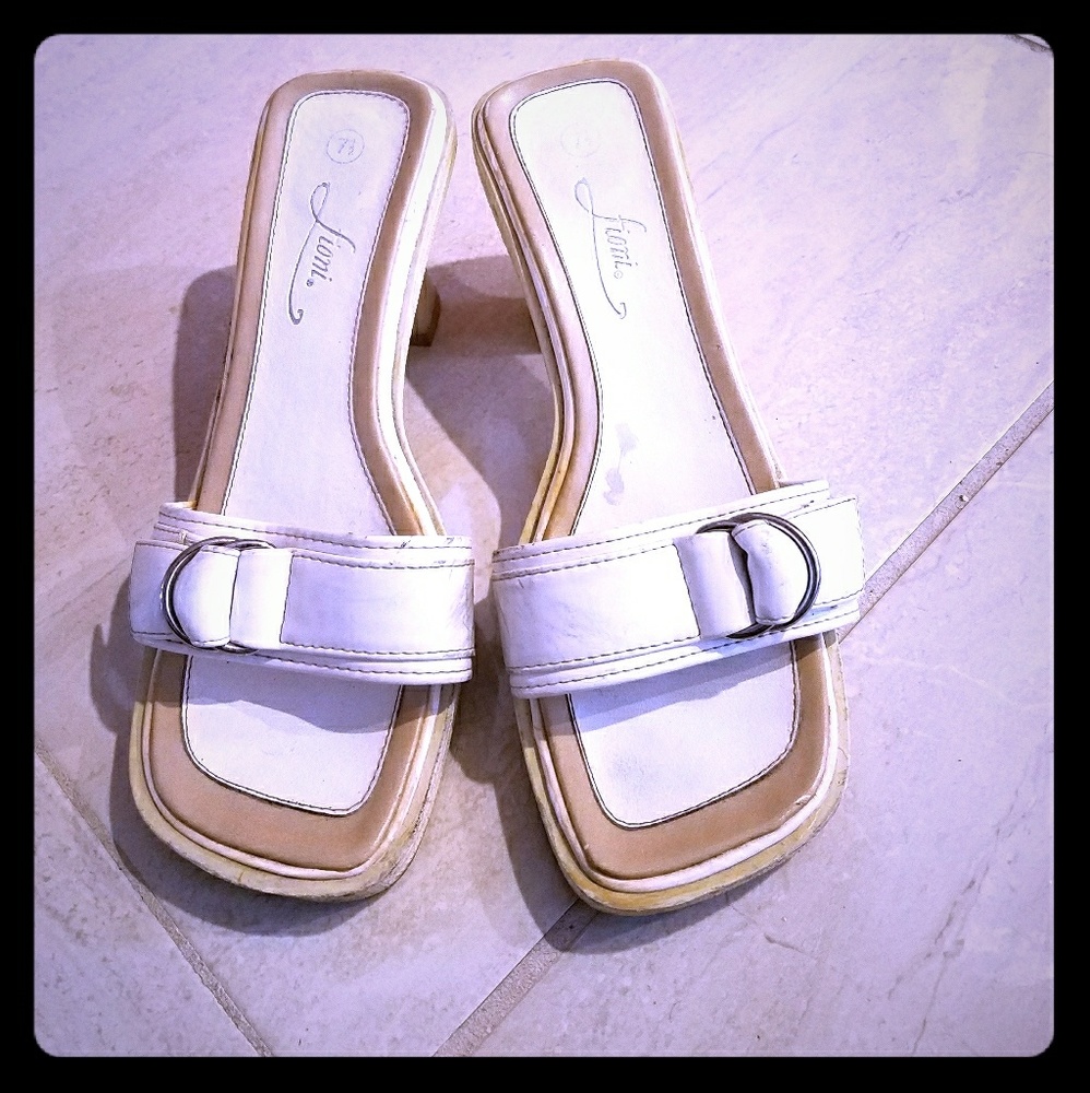 Open toe heels