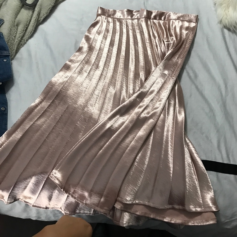Missguided rose full skirt