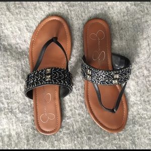 Jessica Simpson jewels sandals size 9