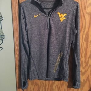 Nike WVU quarter zip