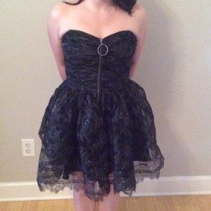 Betsy Johnson lace strapless dress, Never worn!