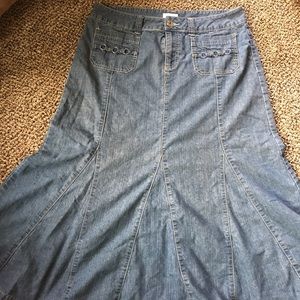 Jean Skirt