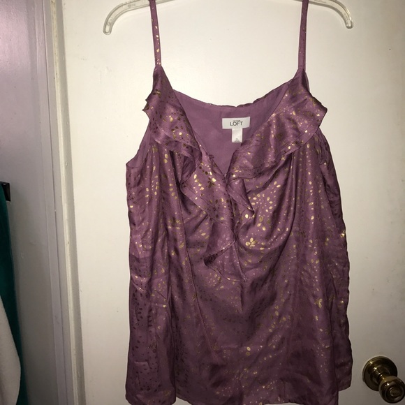 Lavender and gold tank - Picture 1 of 1