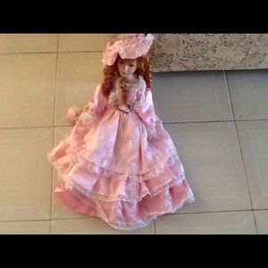 Porcelain face doll
