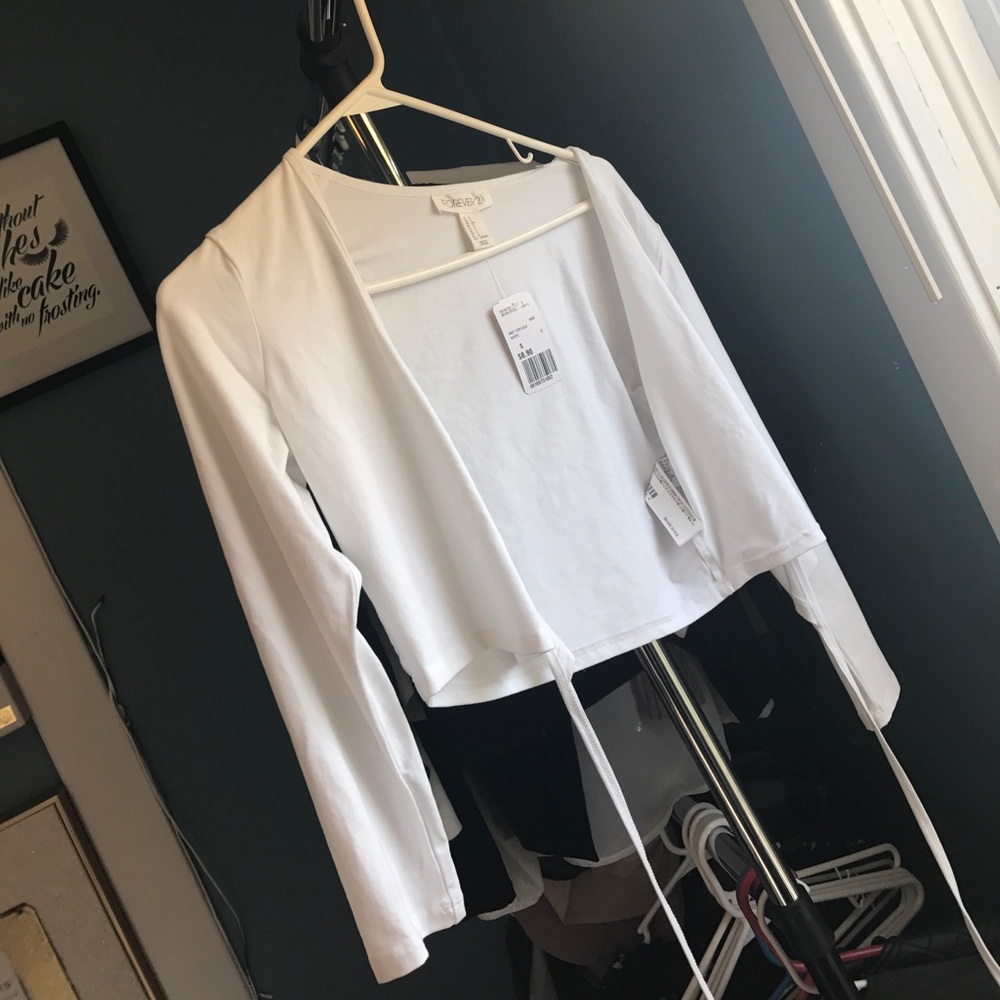 Forever 21 wrap shirt
