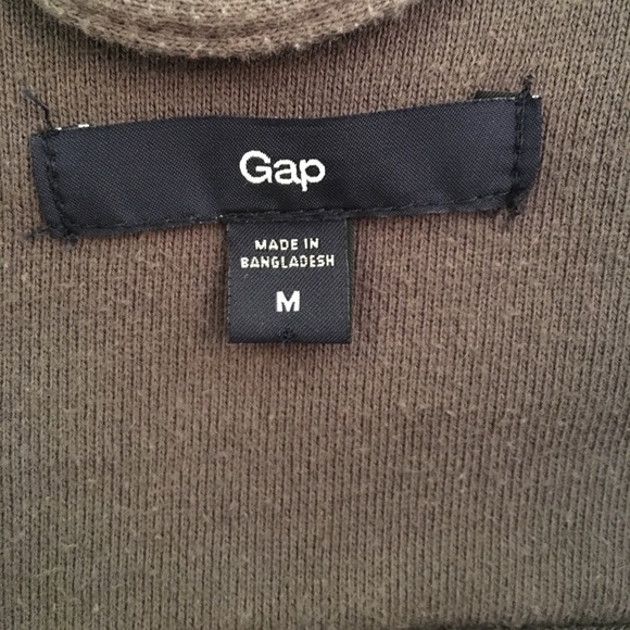 Gap grey cotton Moto jacket! - Picture 2 of 3