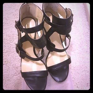 Ivanka Trump Black Sandals Black Sz 9 - trendy