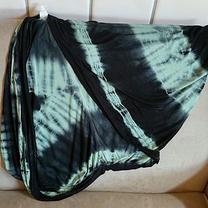 Cocoon tye-dye  cardigan