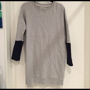 Madewell sweatshirt dress