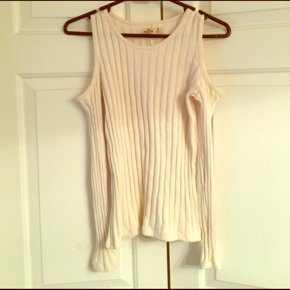 Shoulderless Sweater