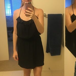 Silk Black Parker Dress - Size M