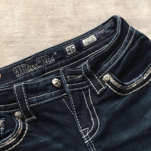 Miss me jeans- LIKE NEW - Picture 3 of 3