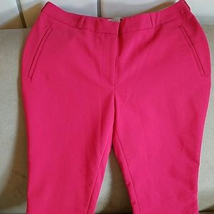 Fuchsia ankle spring time pants