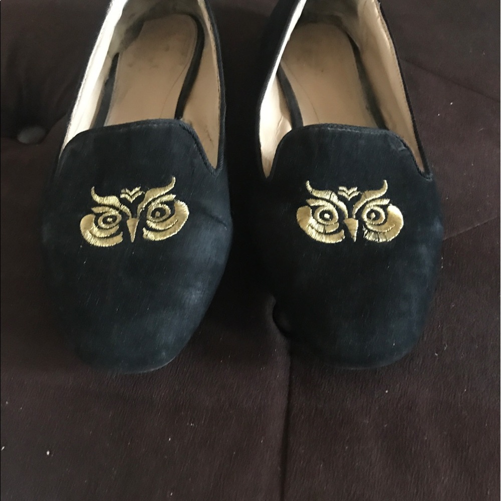 Zara Owl Flats