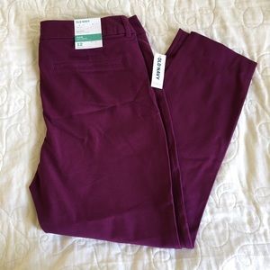 NWT Old Navy Plum Pixie pants