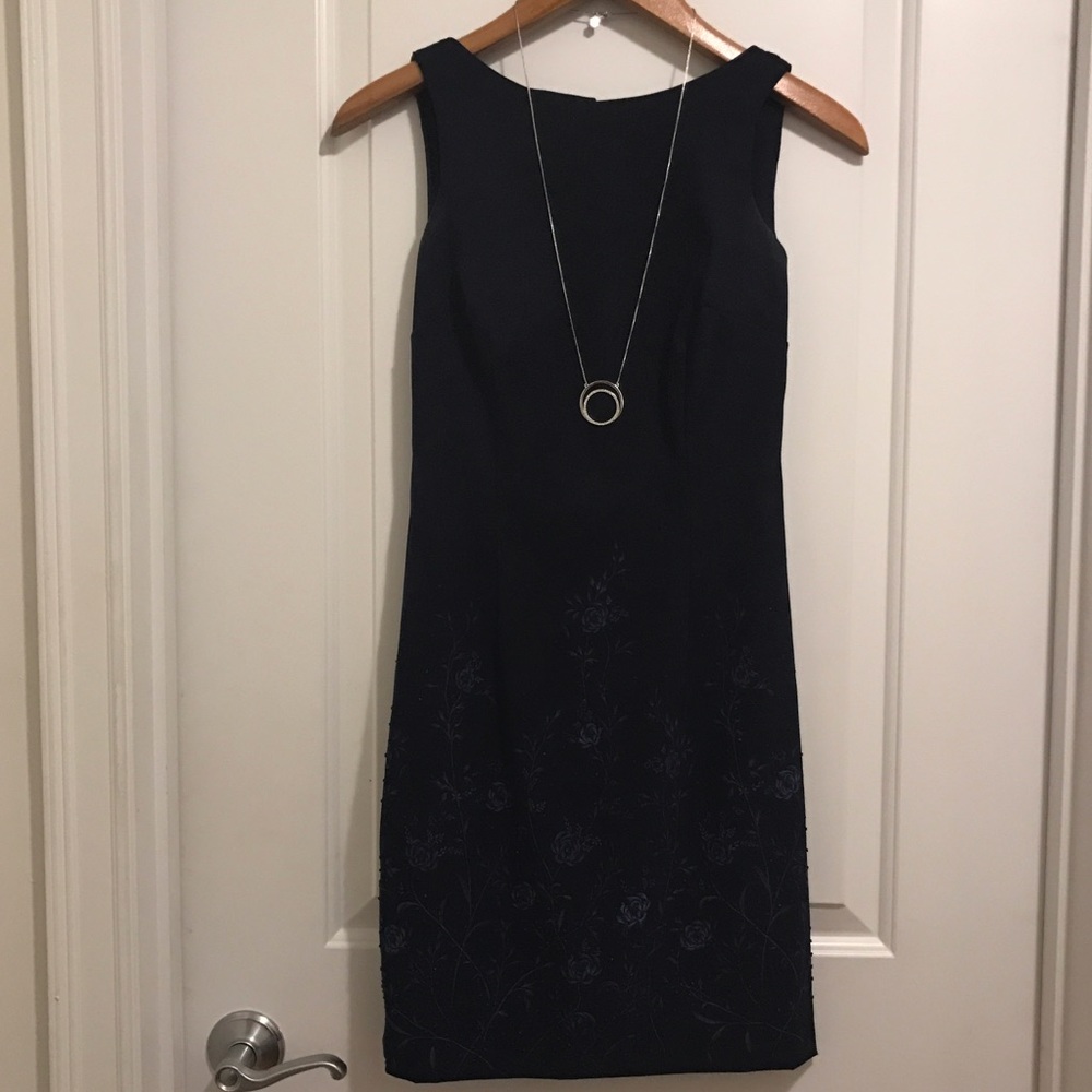Gorgeous navy blue mini dress