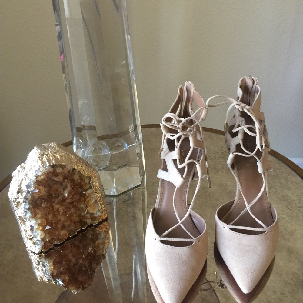 Beautiful Aquazzuara Suede Shoes