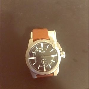 Diesel Leather Watch