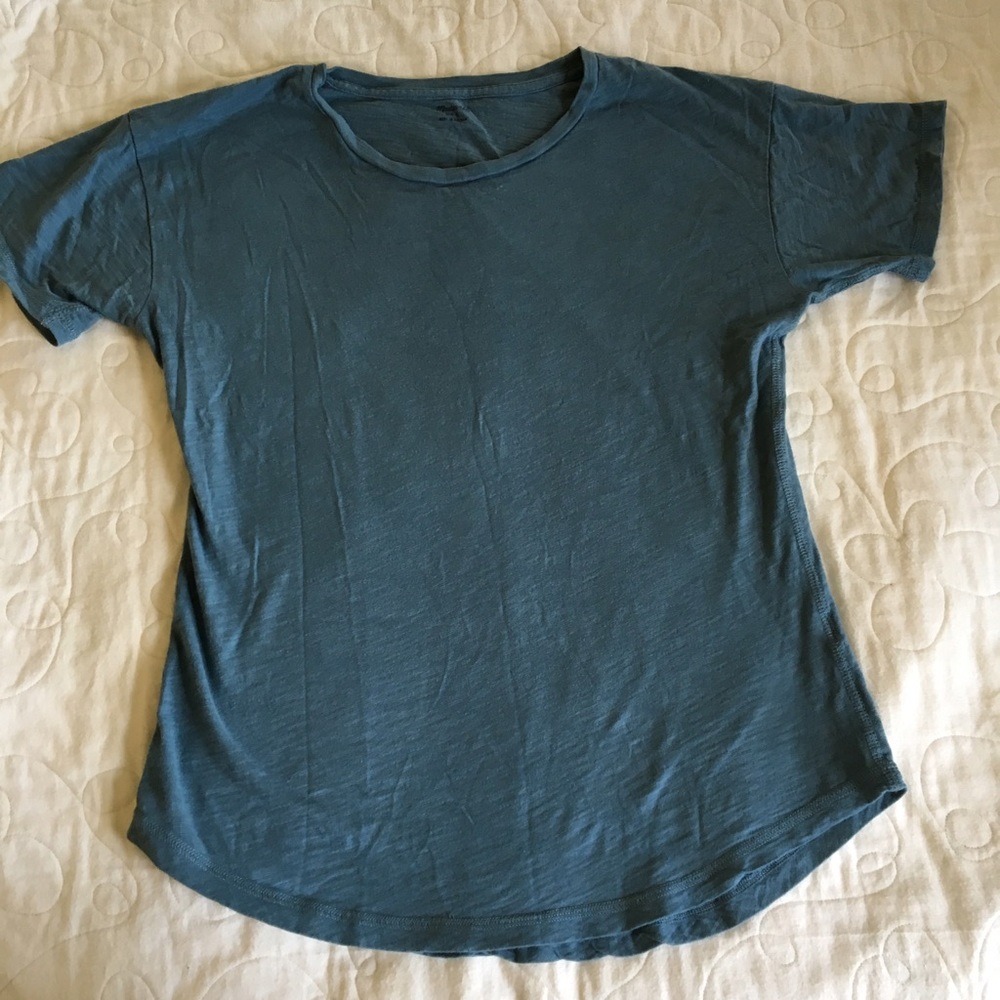 Madewell blue Soft tee