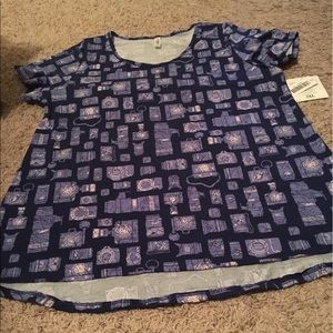 Lularoe Camera shirt🦄🦄