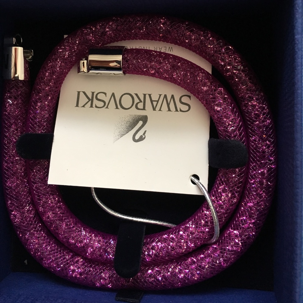 Brand new Swarovski Stardust purple bracelet