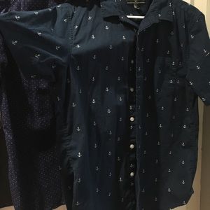 4 Mens shirts L S/S