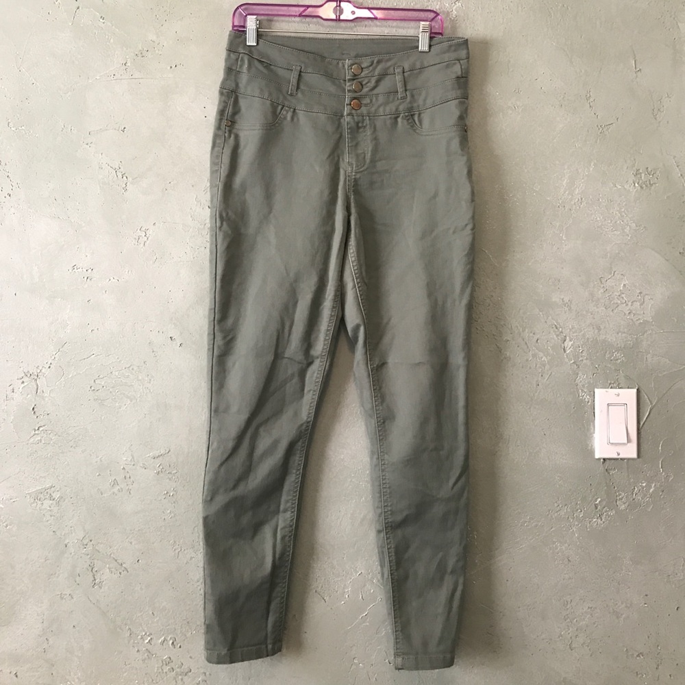 Olive High Waisted Pants 🌻