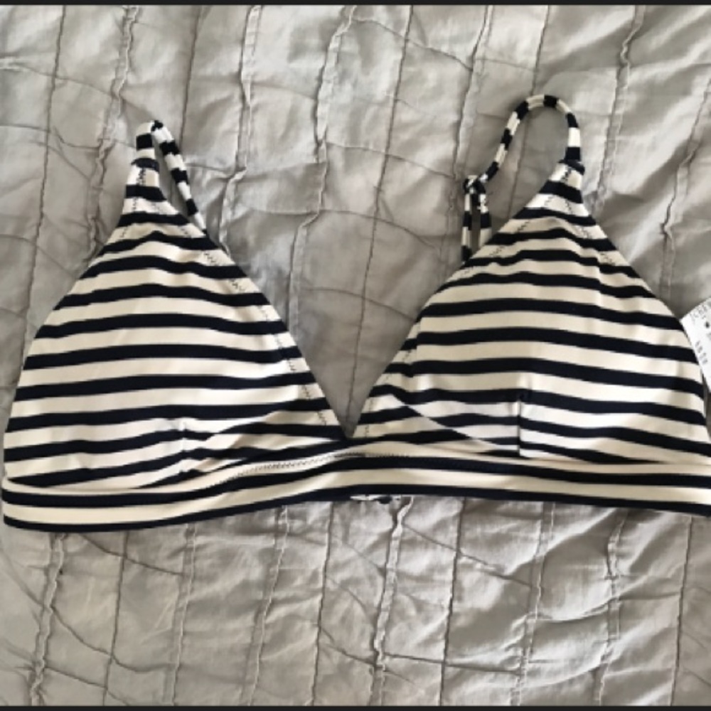 J. Crew Triangle Bikini Top