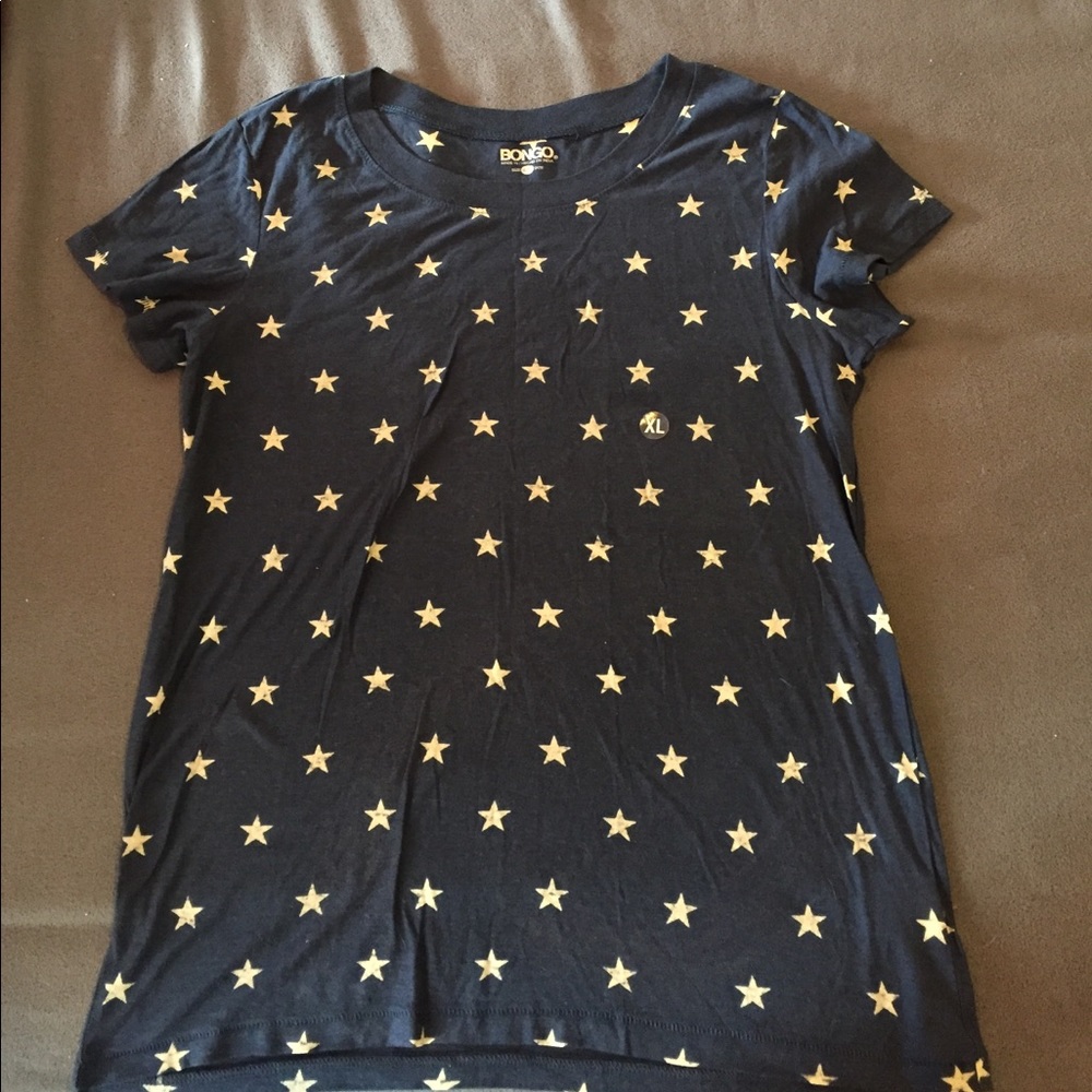 NWOT Navy blue with stars top