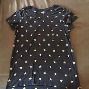 NWOT Navy blue with stars top