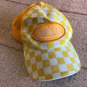 von dutch checkered hat