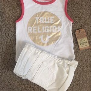 True Religion short set