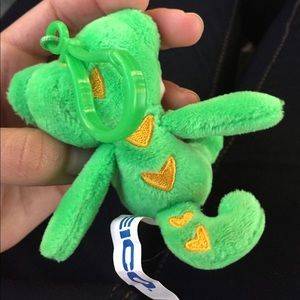 geico accessories baby gecko key fob bag charm green poshmark