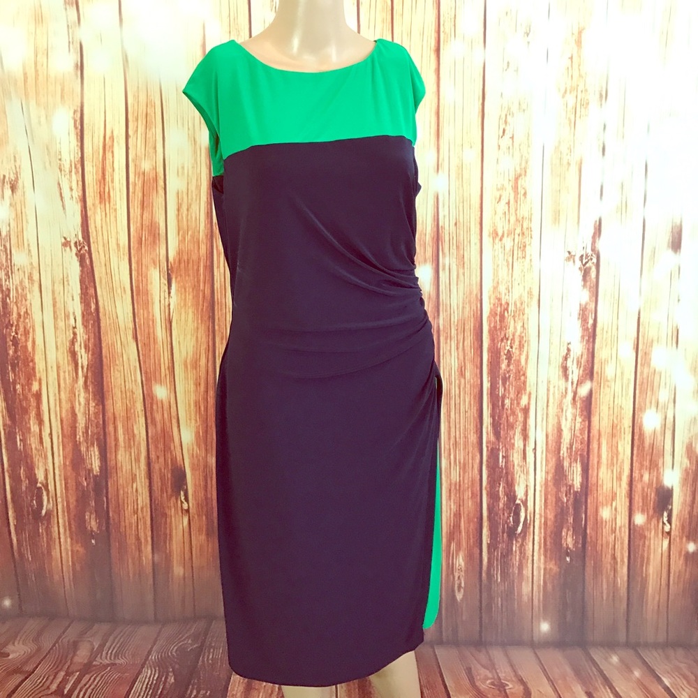 Ralph Lauren Colorblock Sleeveless Dess