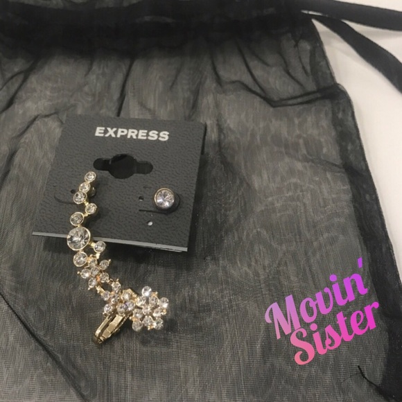 Express Cuff Earring Set. Brand New. - Picture 1 of 3