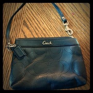 Coach wristlet. Gently worn.
