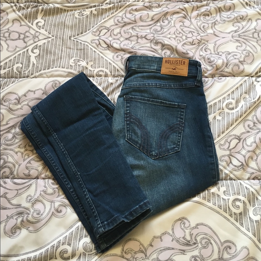 High waisted jeans