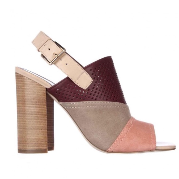 NIB Cole Haan Tabby High Sandal in Zinfandel/Dune - Picture 3 of 8