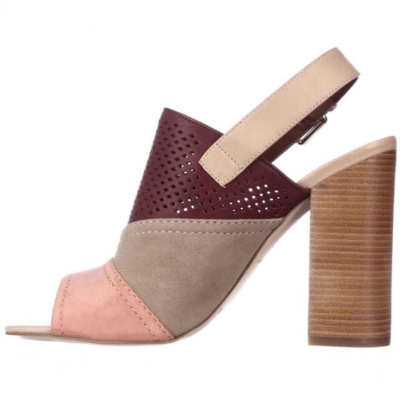 NIB Cole Haan Tabby High Sandal in Zinfandel/Dune - Picture 4 of 8