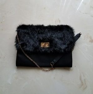 Black Aldo clutch
