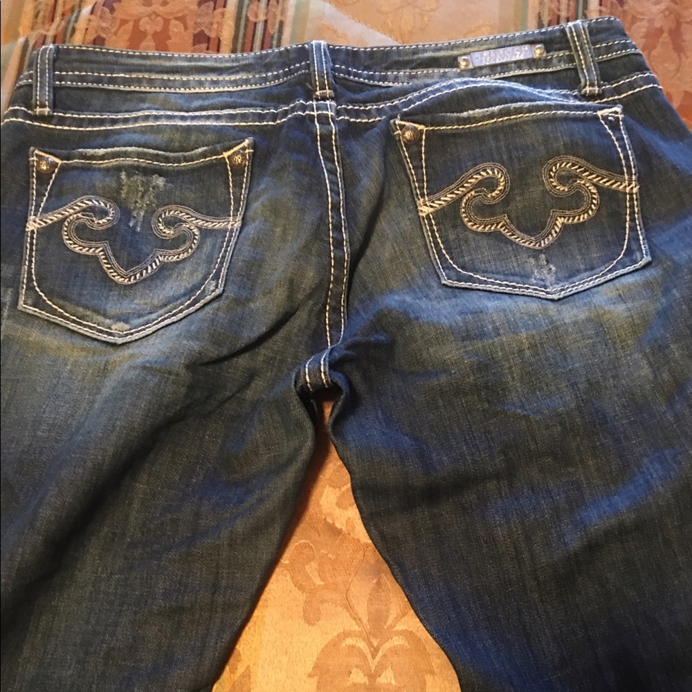 Express Rerock Skinny Jeans