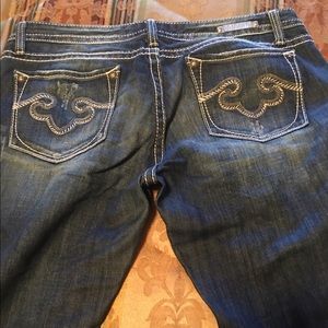 Express Rerock Skinny Jeans