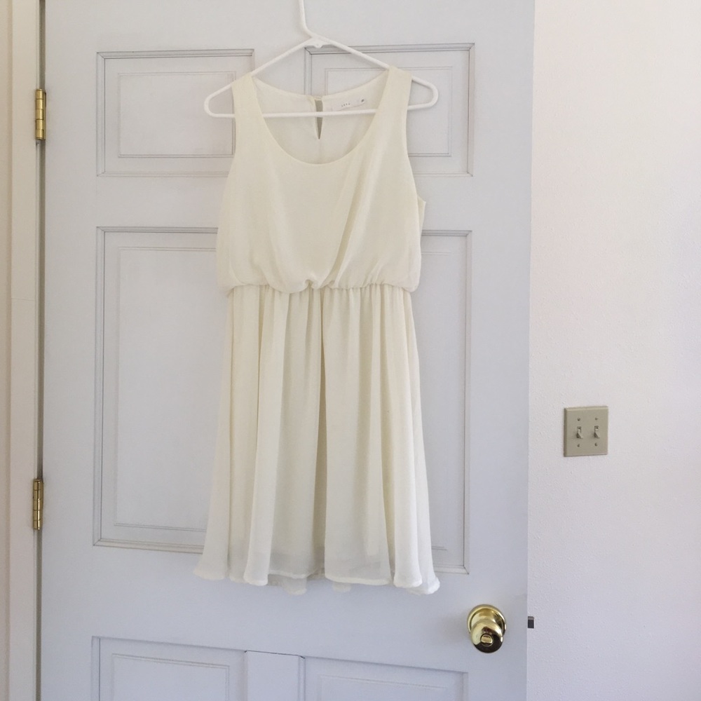 Creamy White Dress