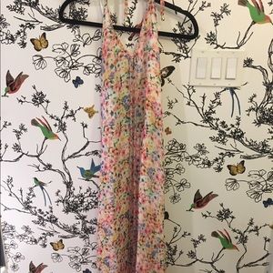 Watercolor floral Yumi Kim maxi dress