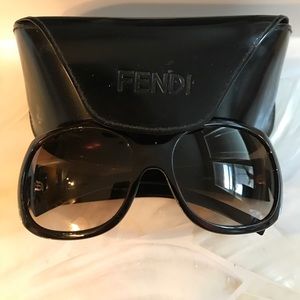 Fendi dark brown sunglasses
