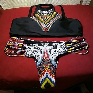 NWOT 2 Piece Swim Suit